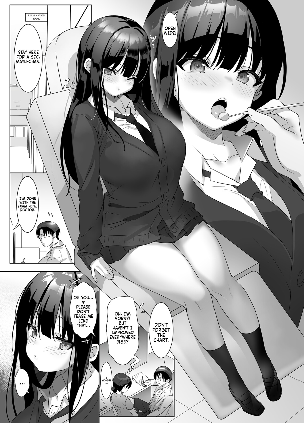 Hentai Manga Comic-Once a big tittied High-School Girl goes all out, her Daddy can't escape!-Read-3